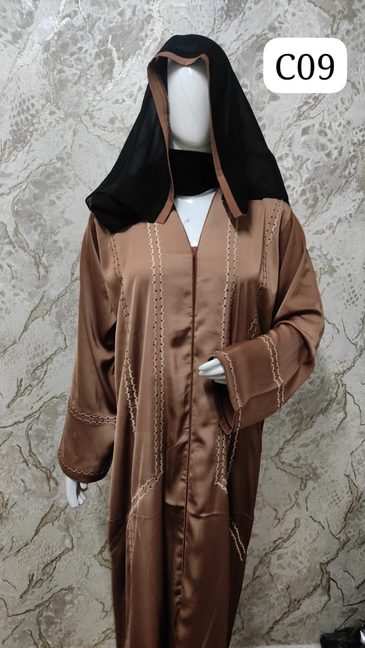 Elegant Black Abaya – Traditional and Modern Fusion