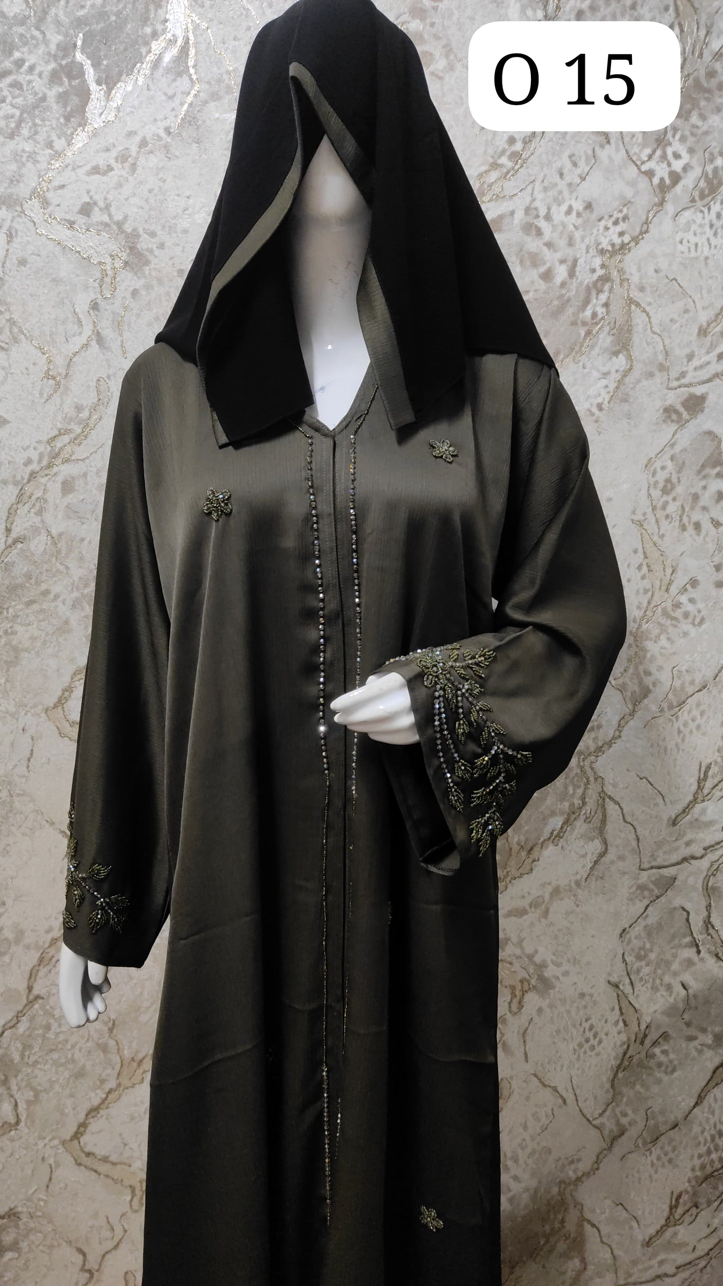 Elegant Abaya – Traditional and Modern Fusion O15