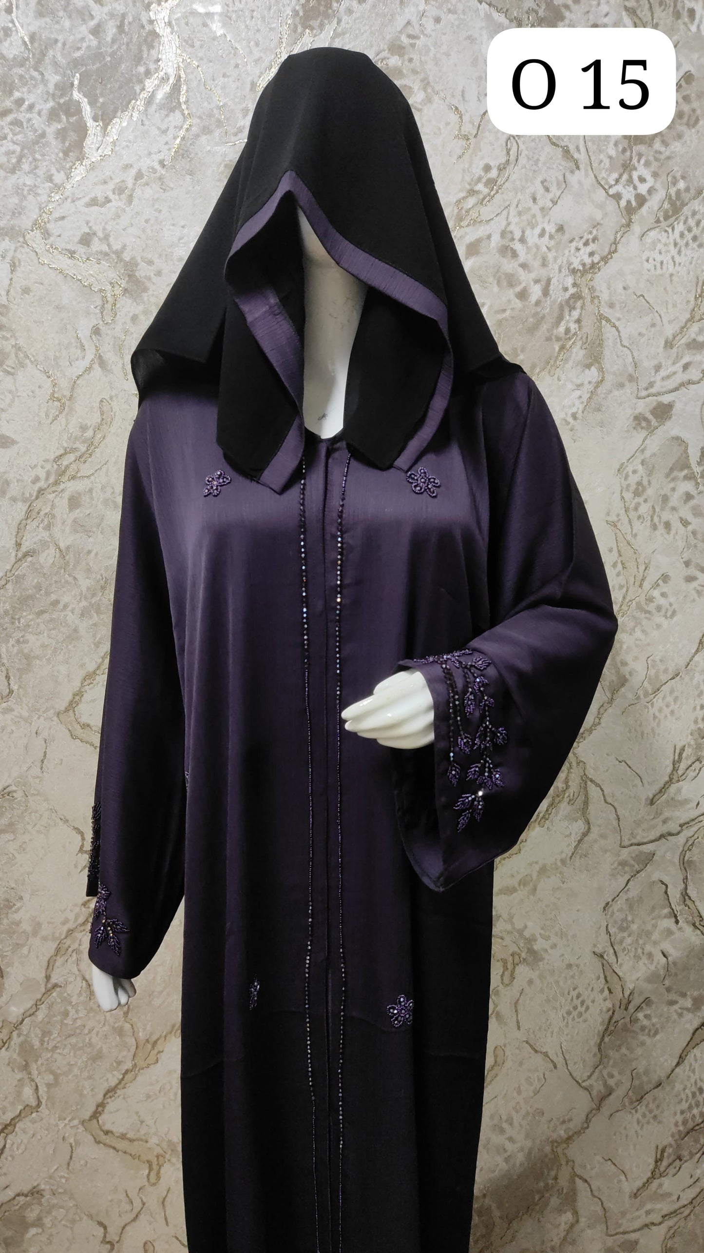 Elegant Abaya – Traditional and Modern Fusion O15