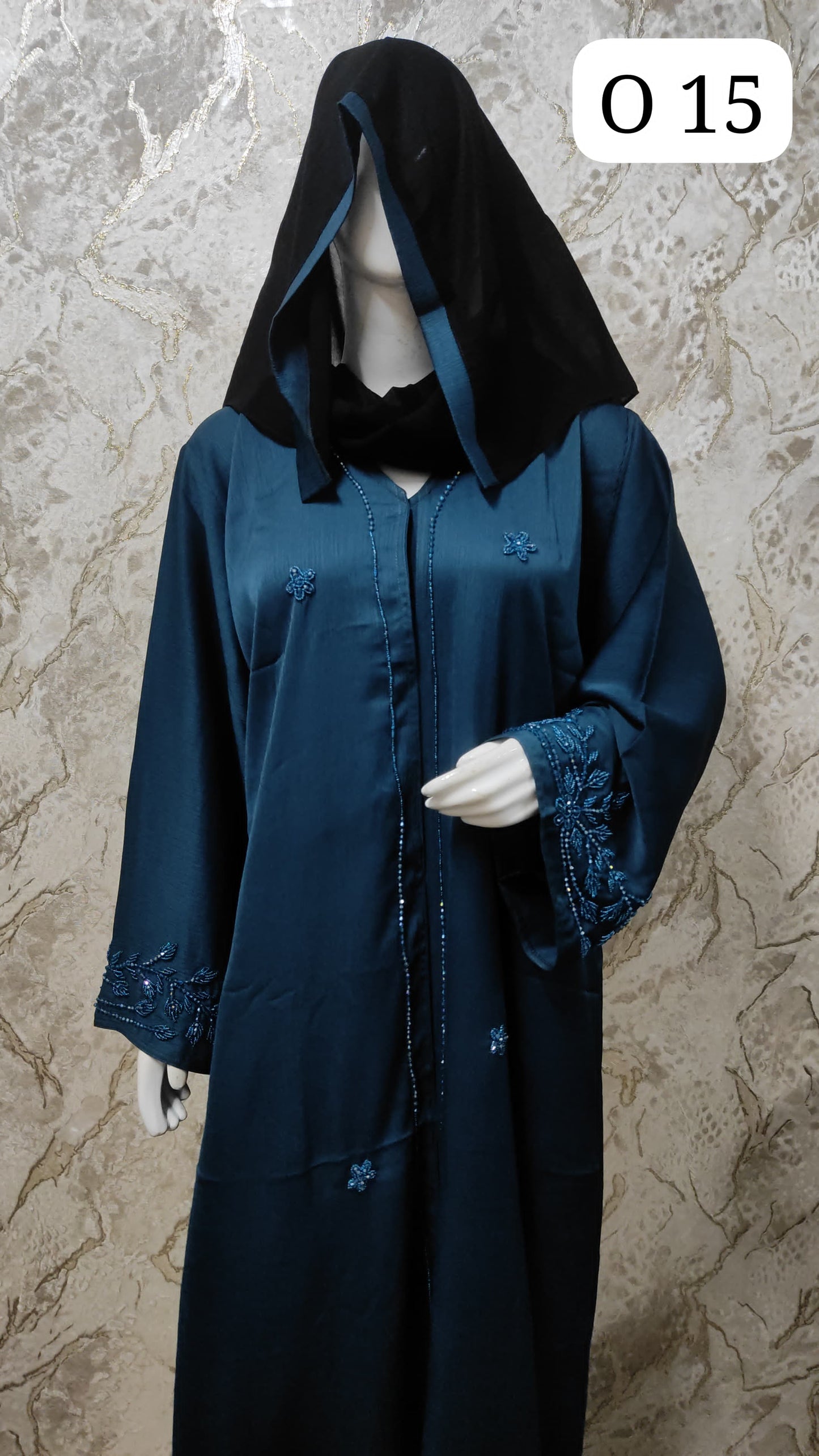 Elegant Abaya – Traditional and Modern Fusion O15