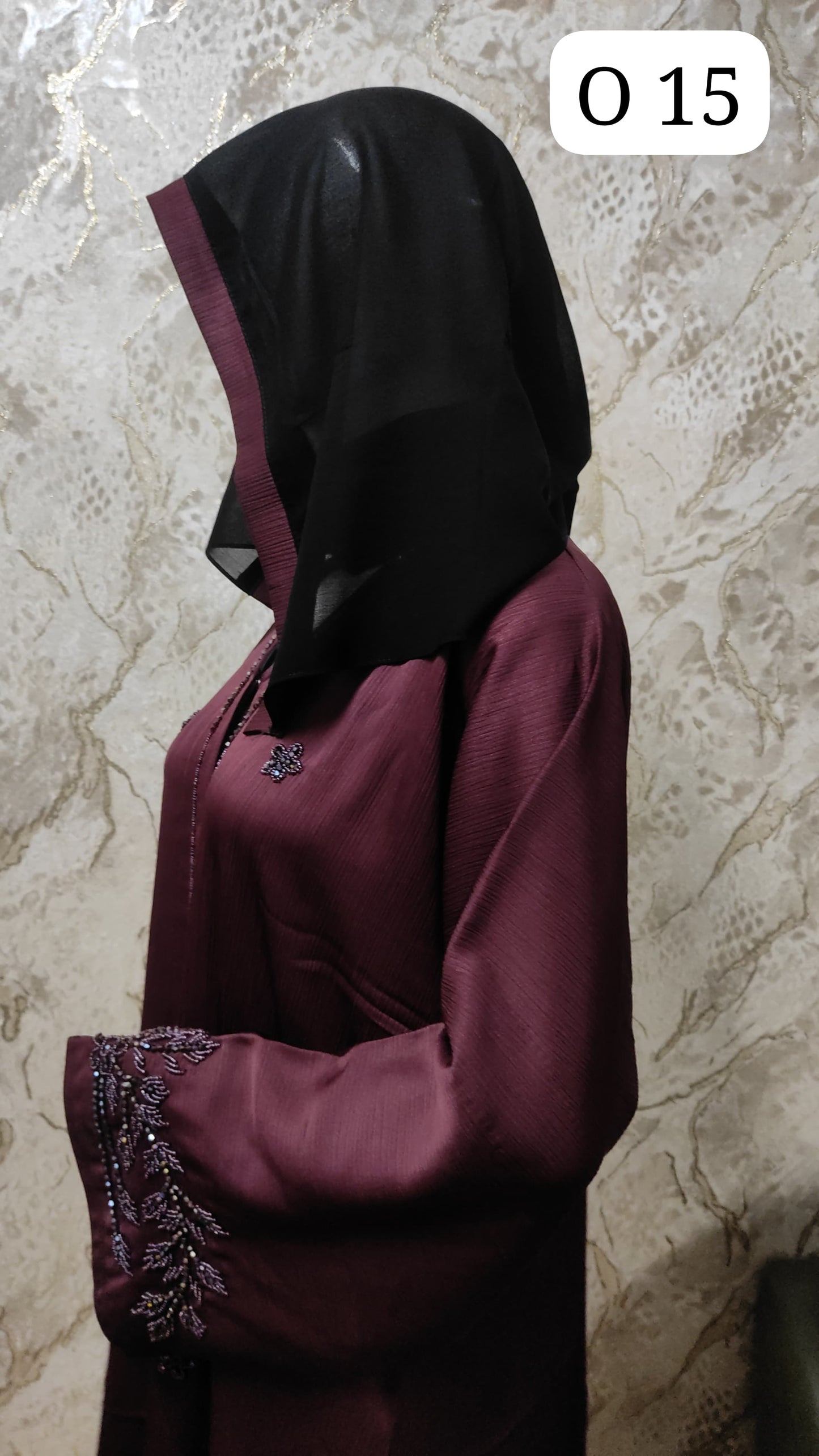 Elegant Abaya – Traditional and Modern Fusion O15