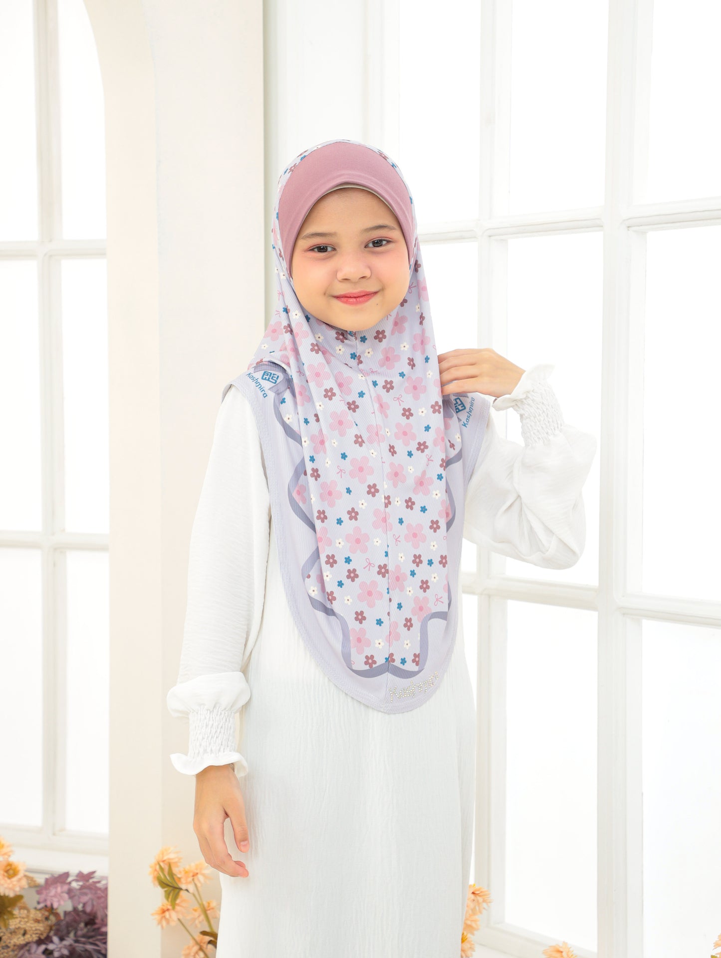 KIDS MALASIYAN SCARF 2704