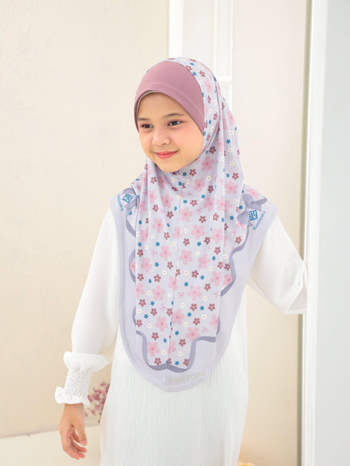KIDS MALASIYAN SCARF 2704