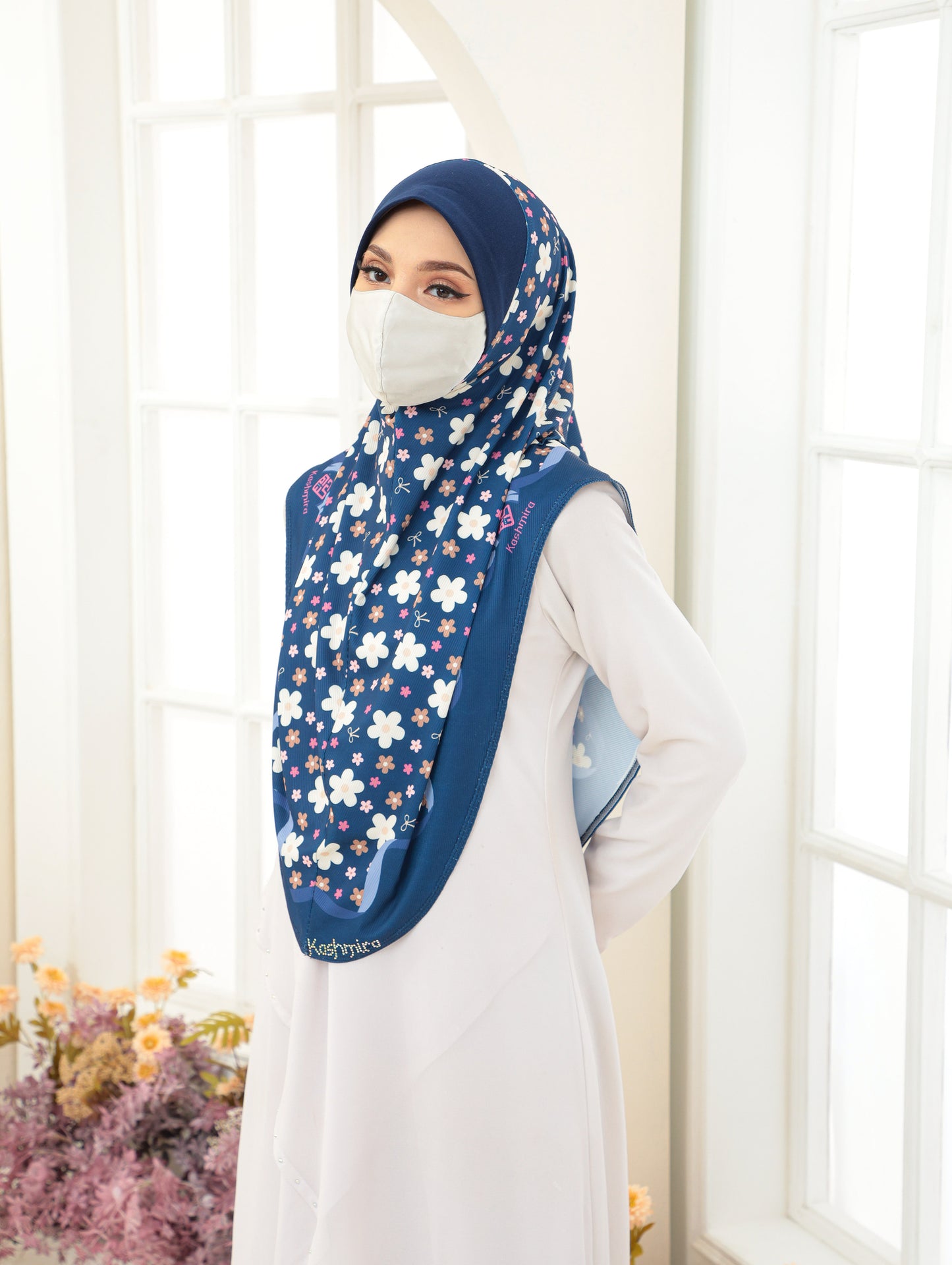 GIRLS Digital printed hijab 2704