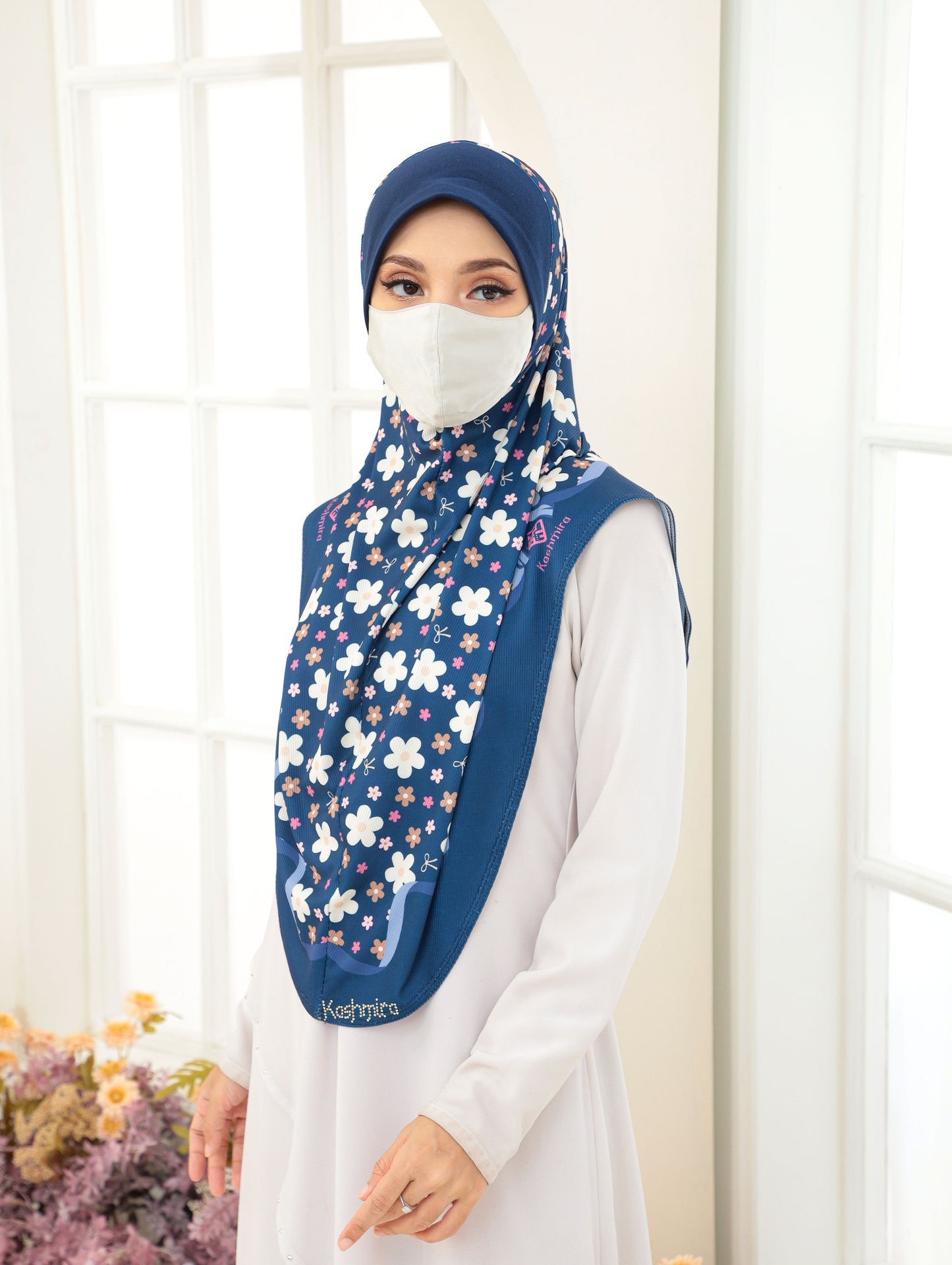 GIRLS Digital printed hijab 2704