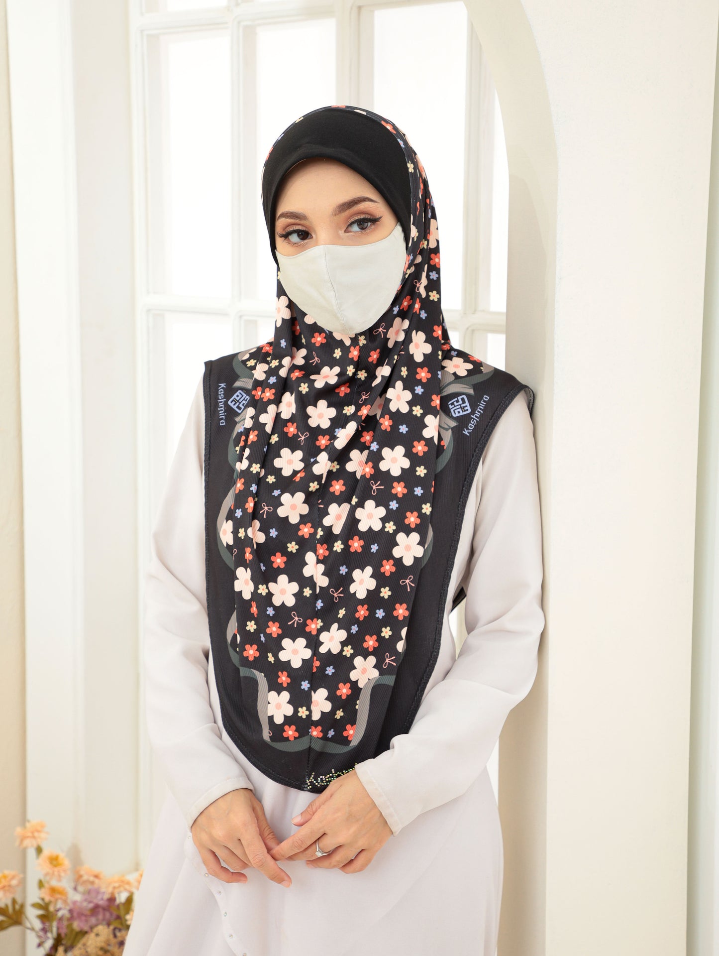 GIRLS Digital printed hijab 2704