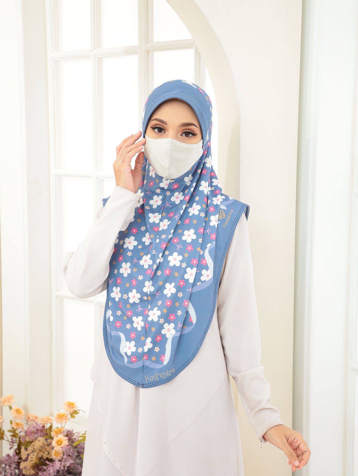 GIRLS Digital printed hijab 2704
