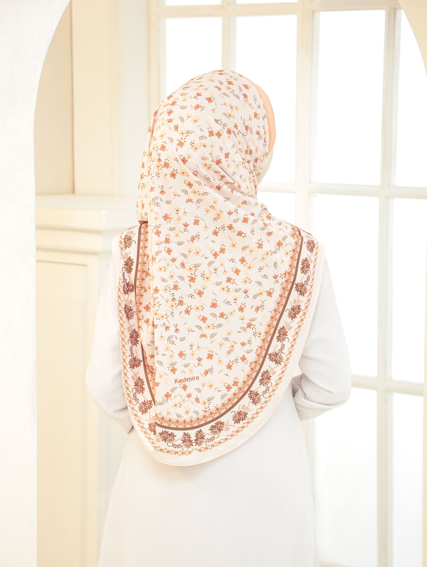 GIRLS Digital printed hijab 2705