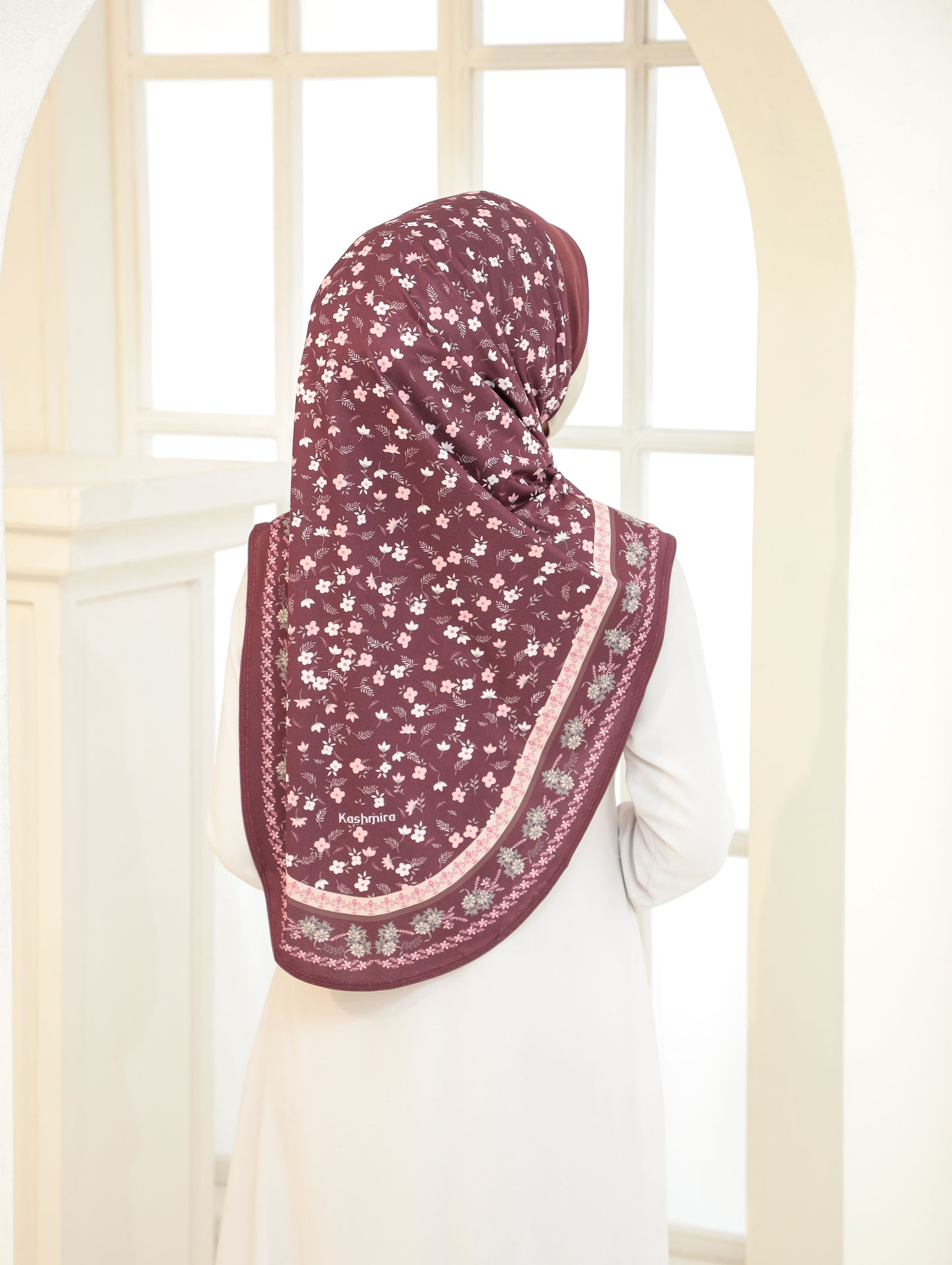GIRLS Digital printed hijab 2705