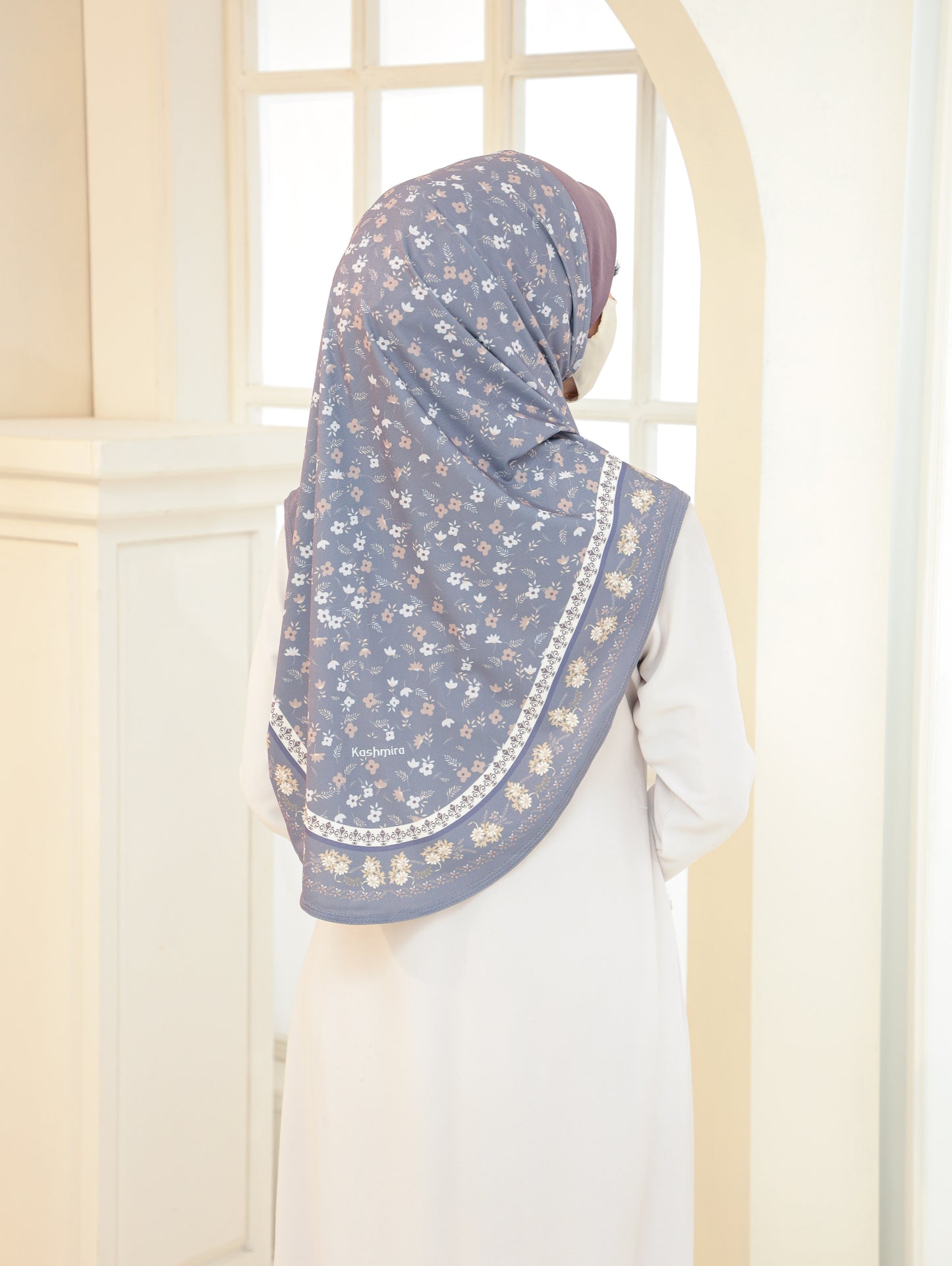 GIRLS Digital printed hijab 2705