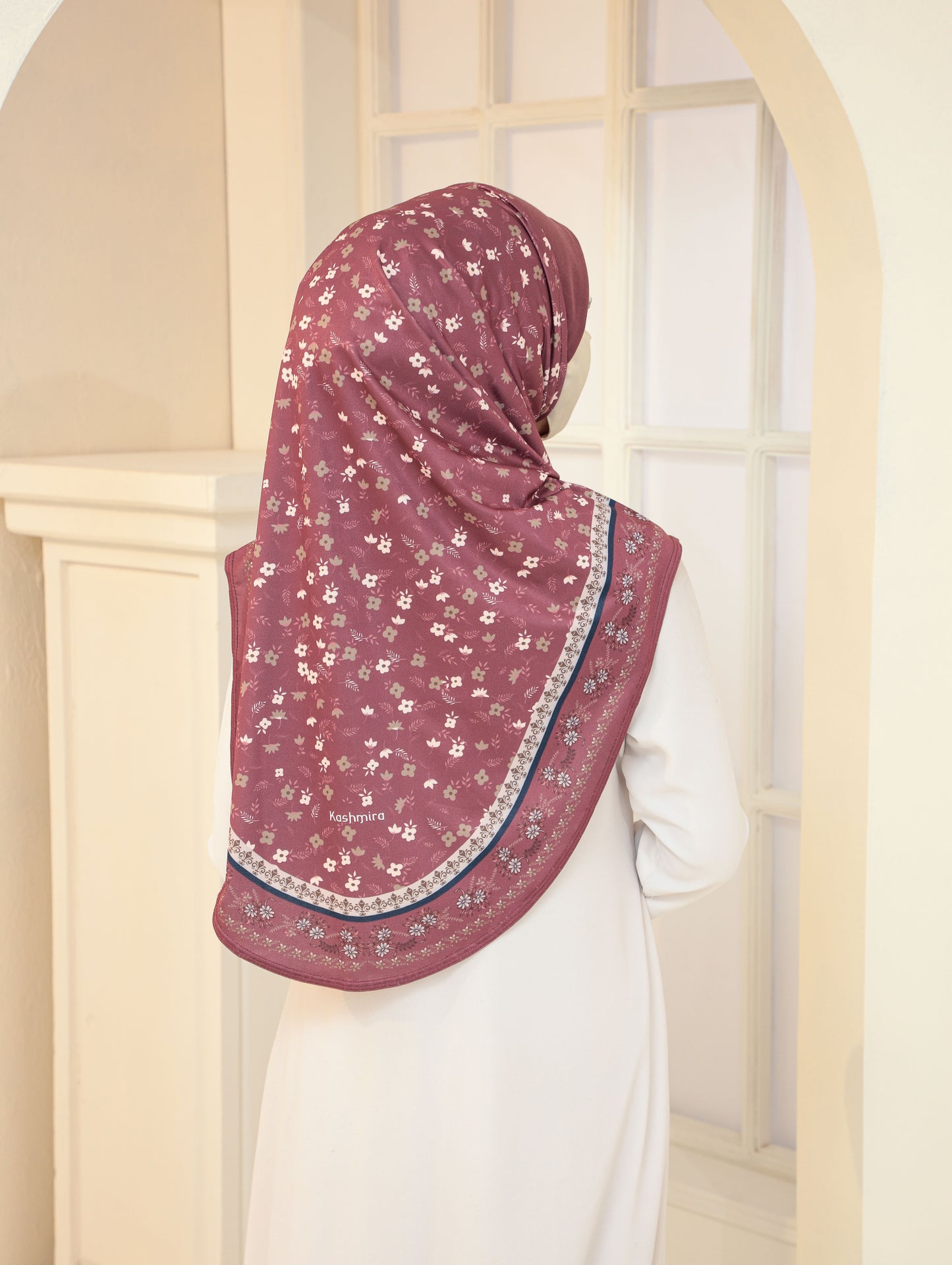 GIRLS Digital printed hijab 2705