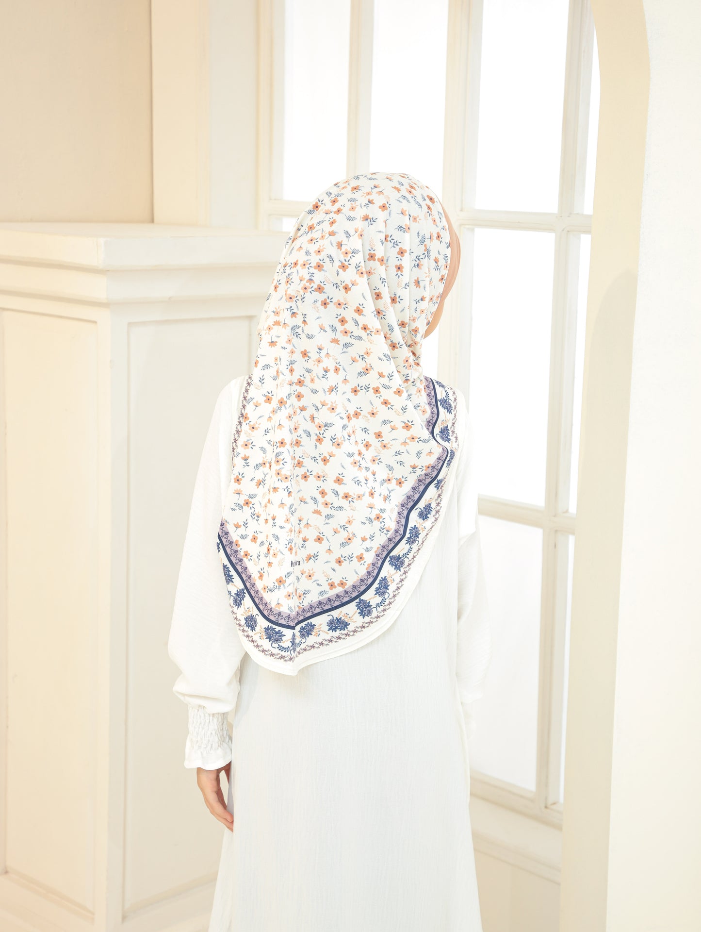 KIDS Digital printed hijab 2705