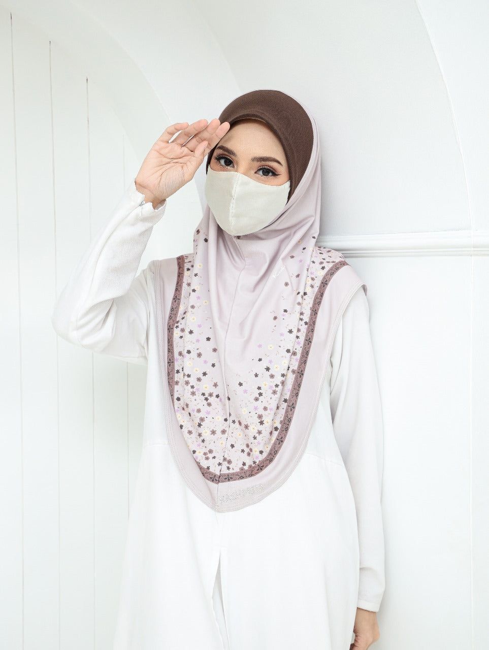 Digital printed hijab 2704