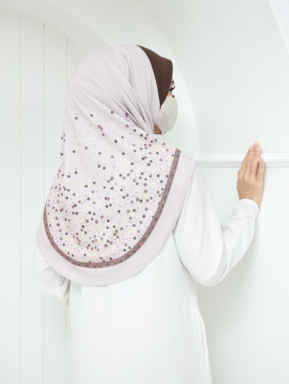 Digital printed hijab 2704
