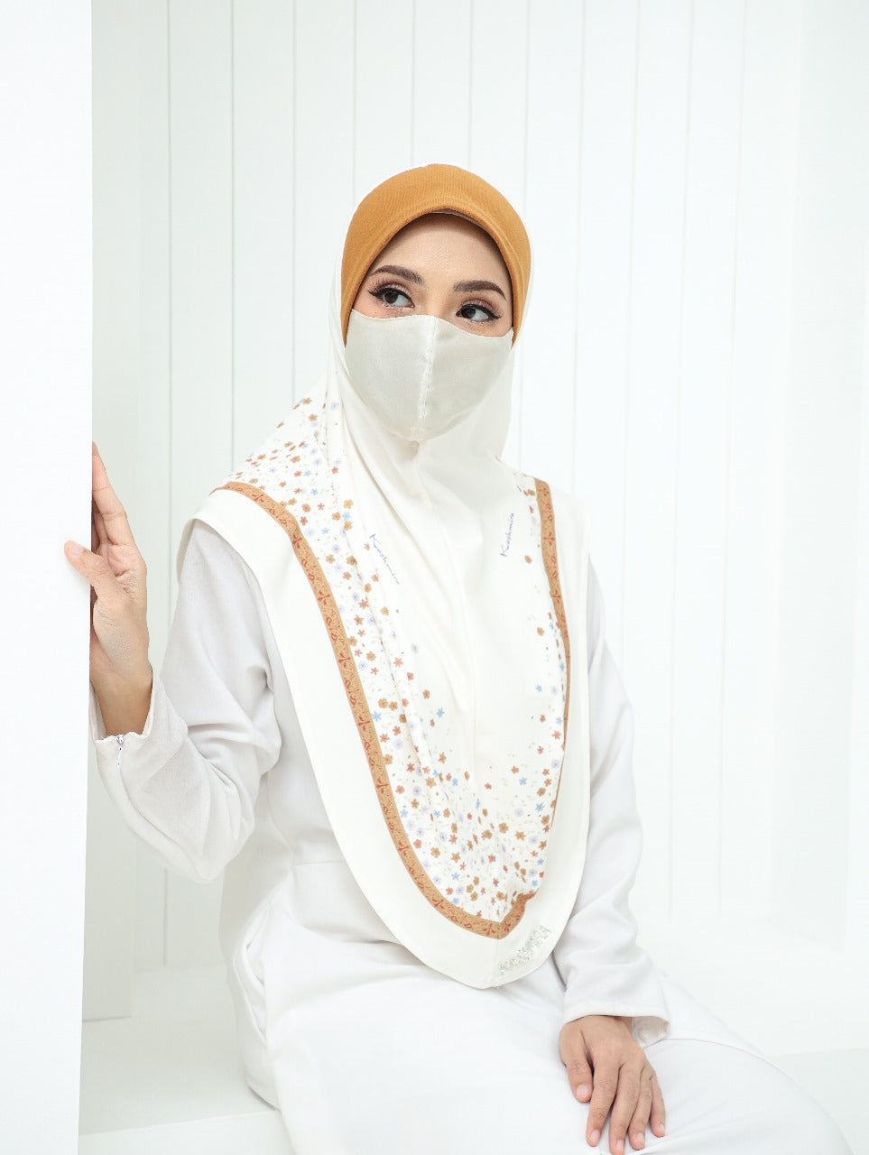 Digital printed hijab 2704