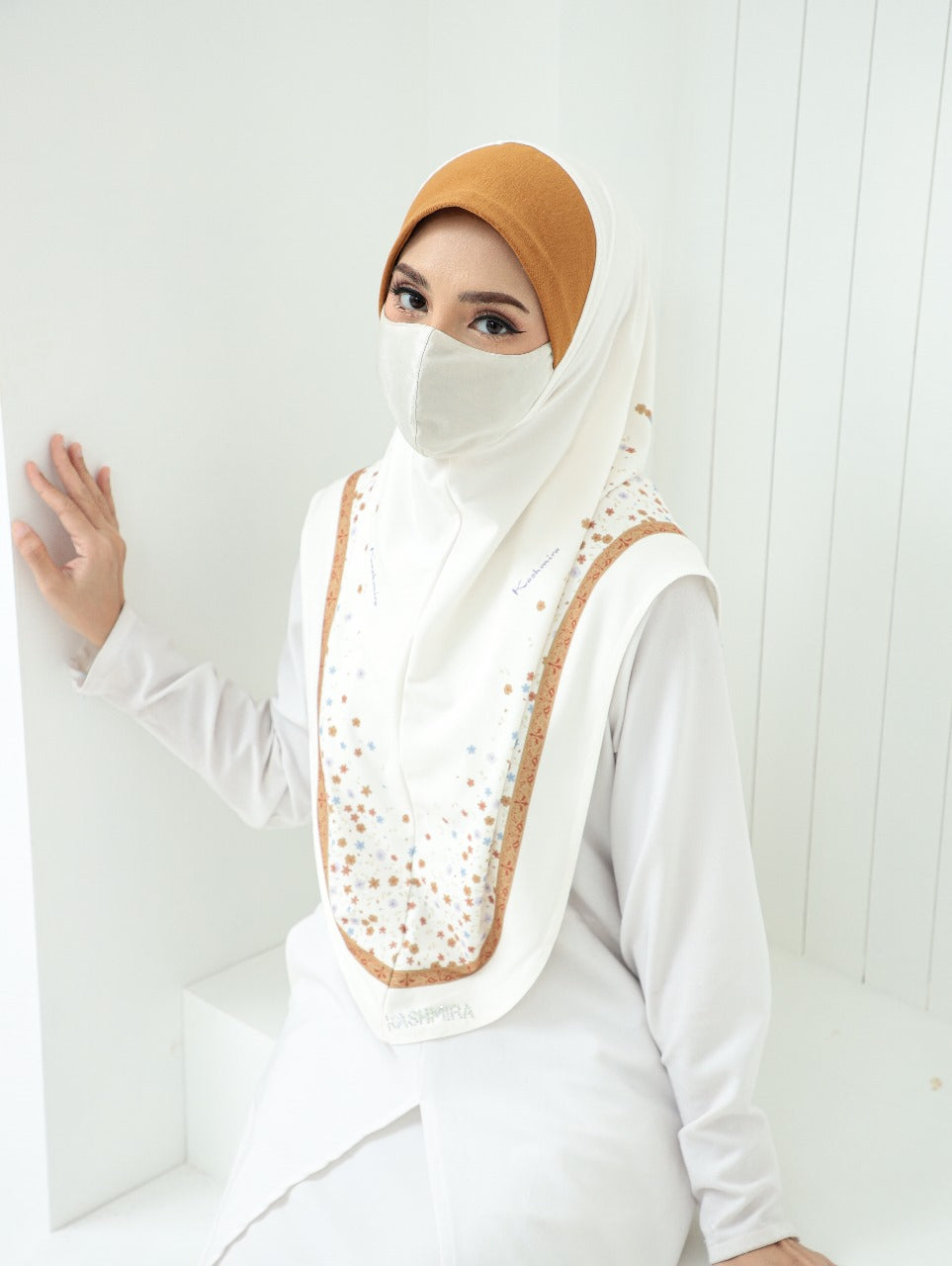Digital printed hijab 2704