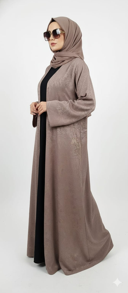 NEW LAUNCH: Luxurious Printed KAFTAN HAYA ABAYA in ZAREEN JAQUARD Fabric | Elegant  Modest ABAYA