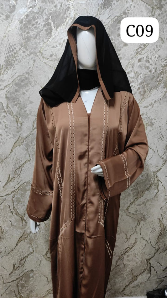 Elegant Black Abaya – Traditional and Modern Fusion