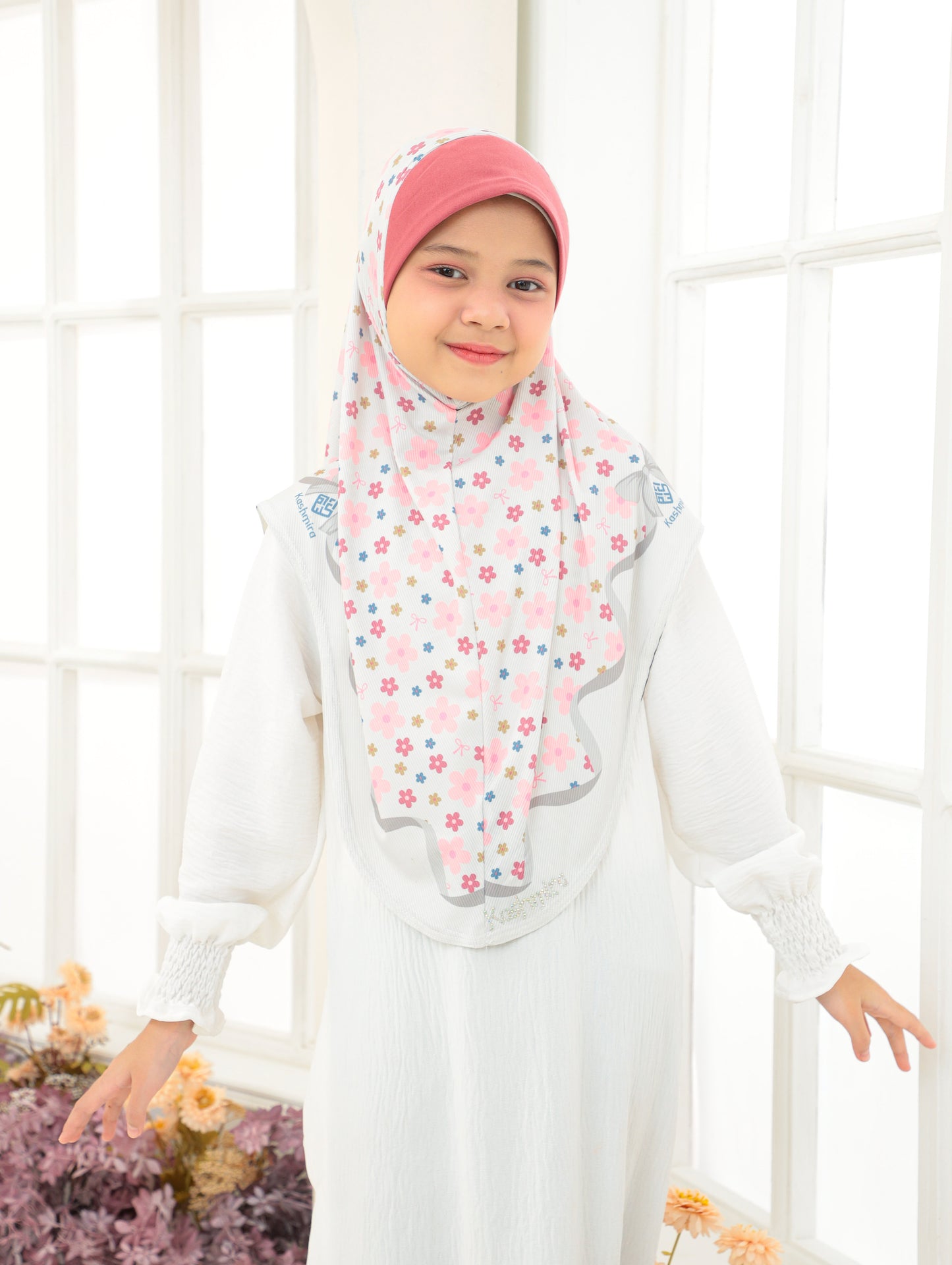 KIDS MALASIYAN SCARF 2704