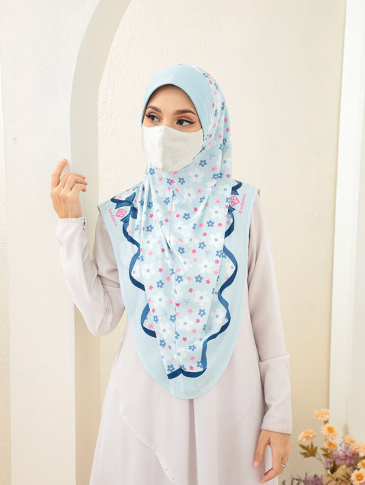 GIRLS Digital printed hijab 2704