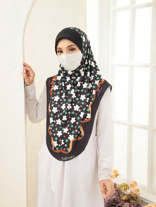 GIRLS Digital printed hijab 2704