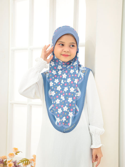 Digital printed hijab KIDS 2704