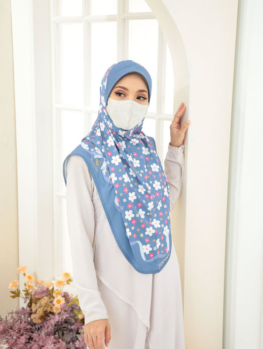GIRLS Digital printed hijab 2704