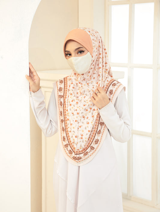 GIRLS Digital printed hijab 2705