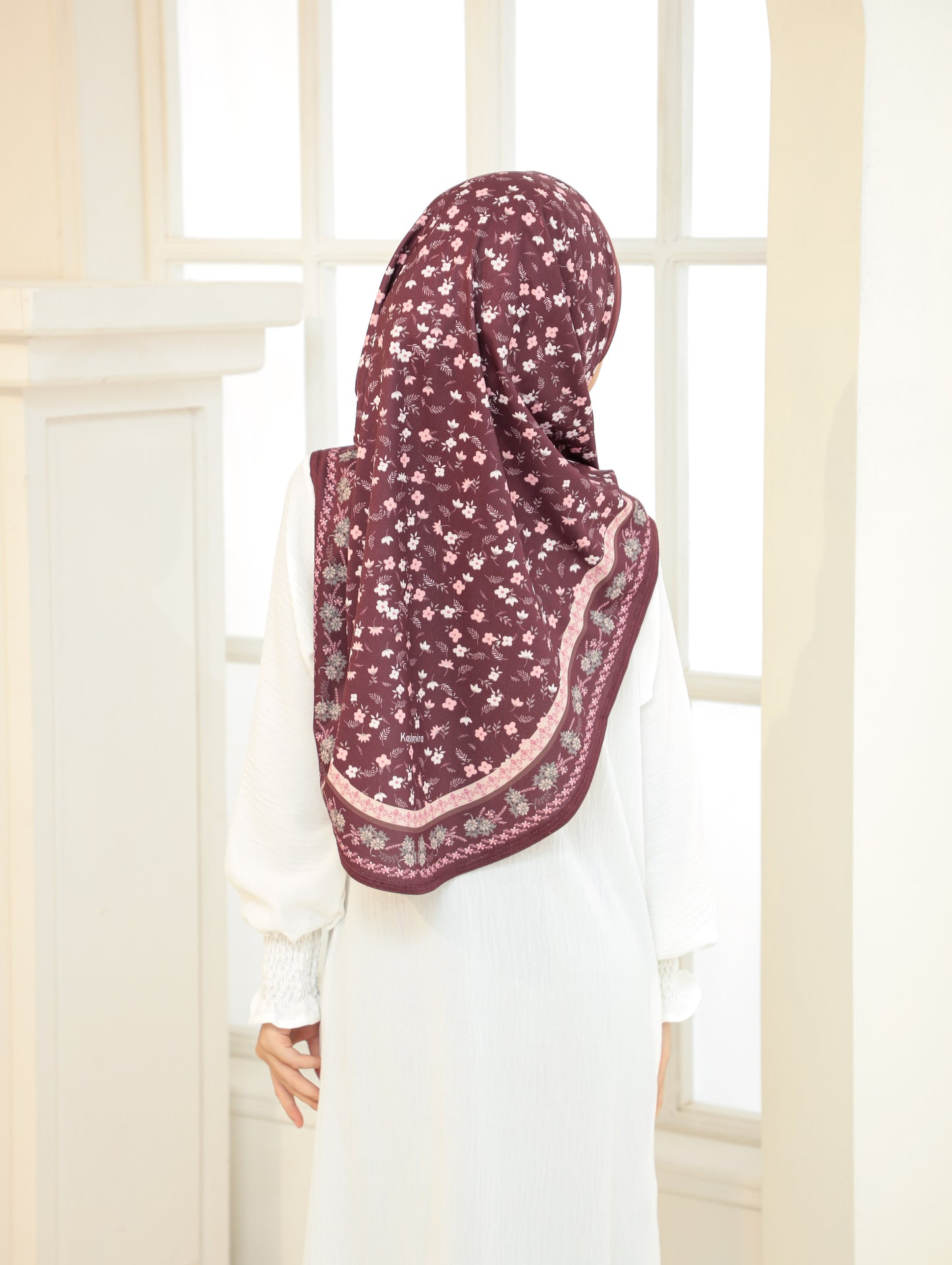 KIDS  Digital printed hijab 2705