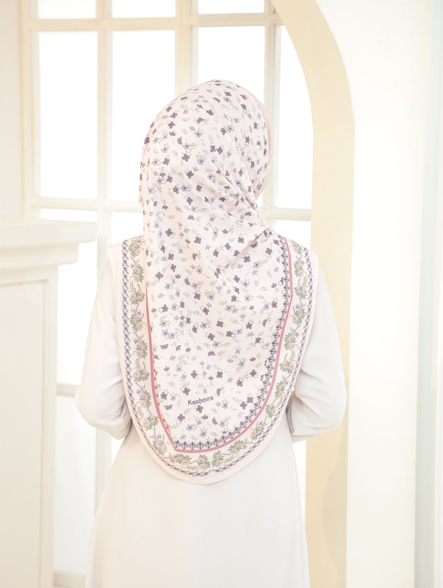GIRLS Digital printed hijab 2705