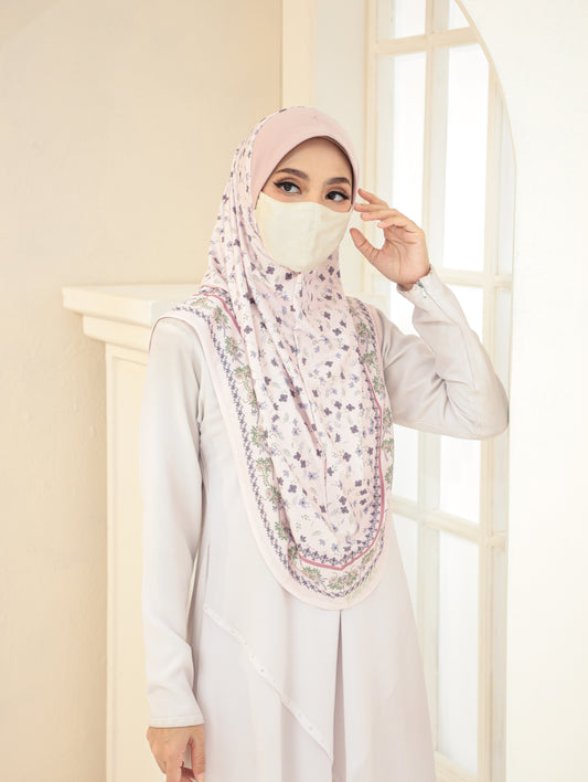 GIRLS Digital printed hijab 2705