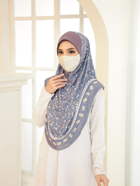 GIRLS Digital printed hijab 2705