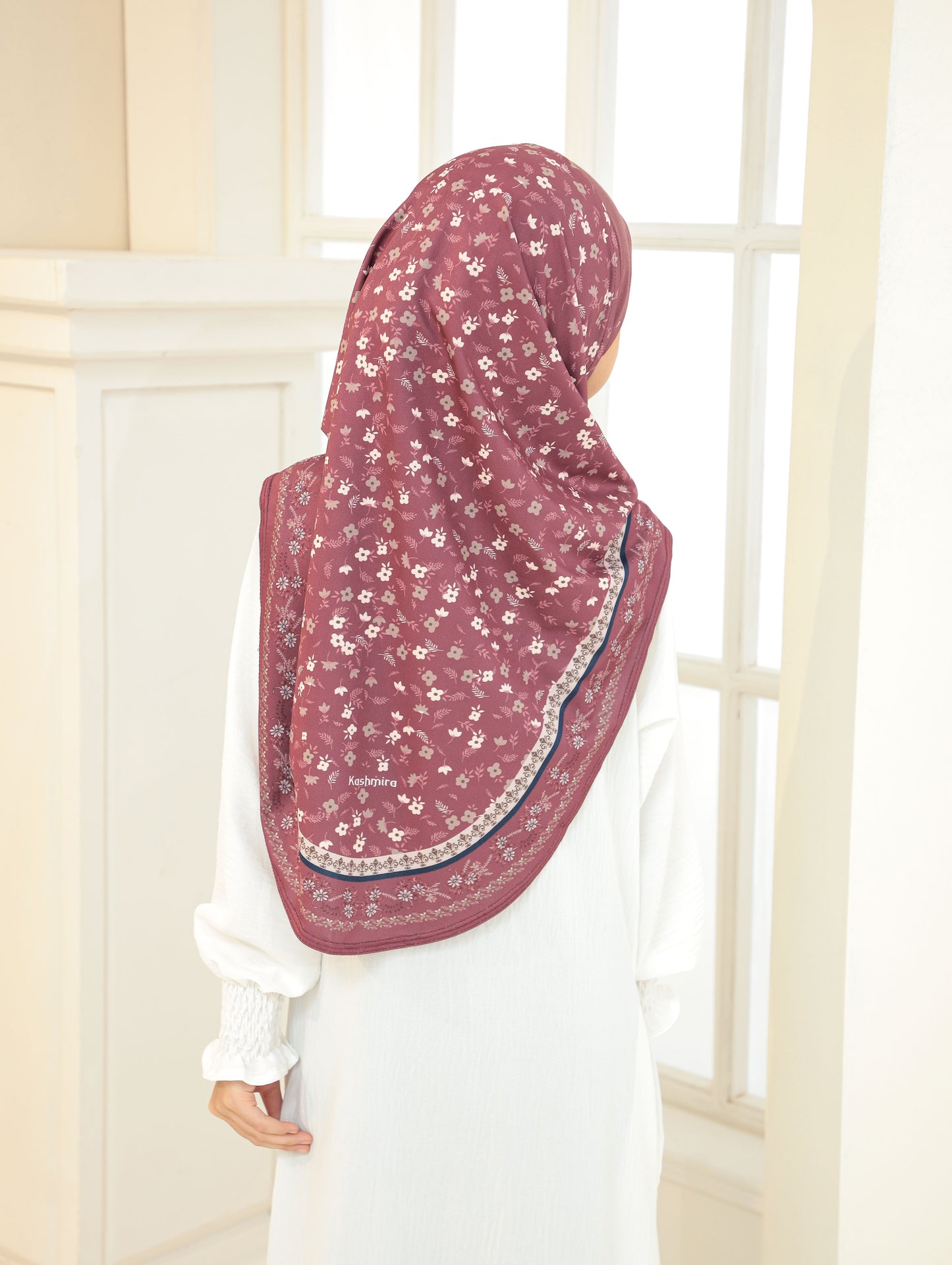 KIDS  Digital printed hijab 2705