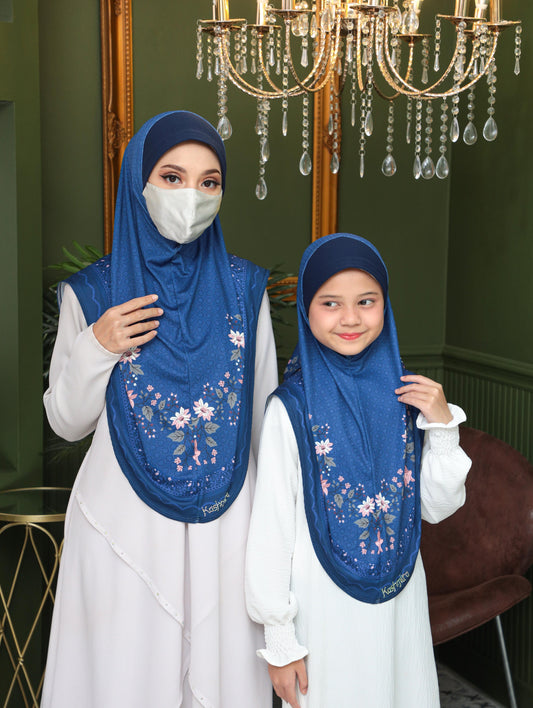 MOTHER  and DAUTHER  Digital printed hijab 2706
