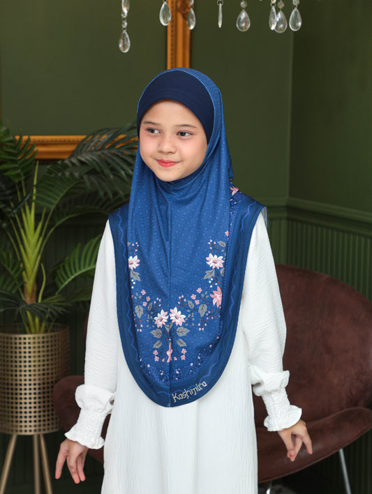 KIDS MALESIAN   PRINTED SCARF 2706