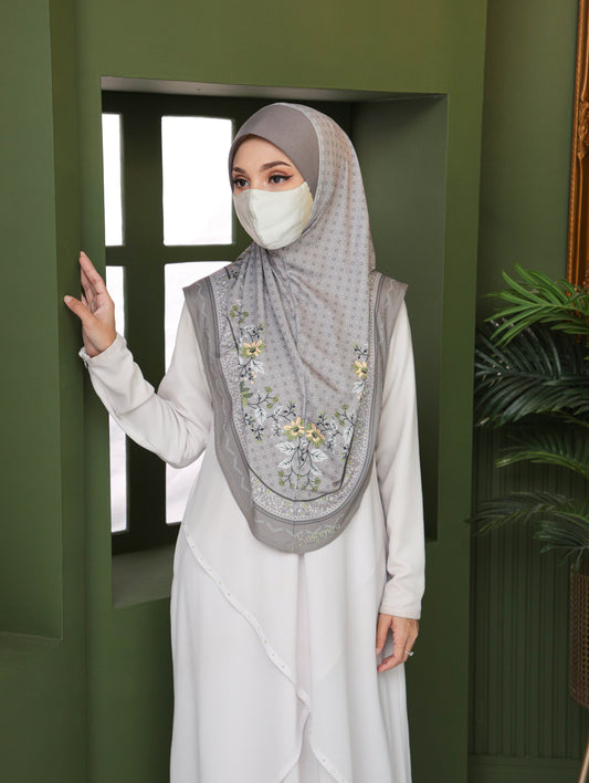 GIRLS Digital printed hijab 2706