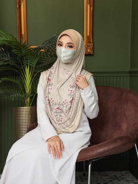 GIRLS Digital printed hijab 2706