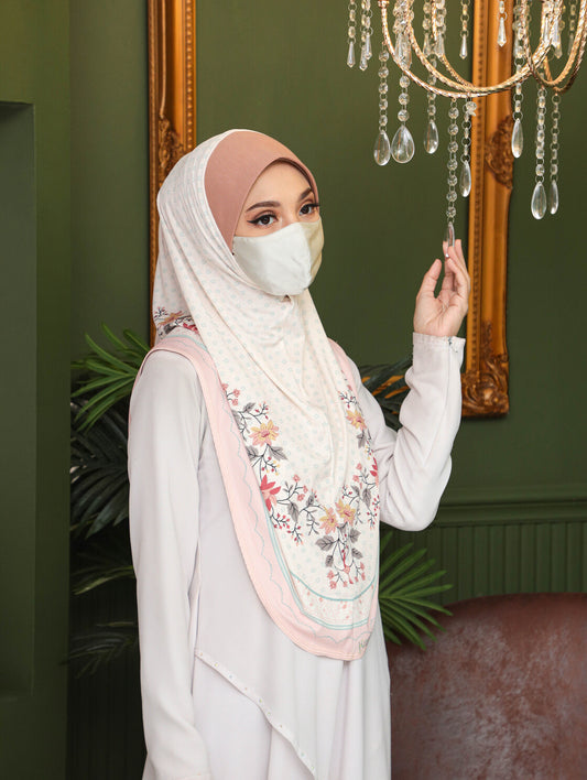 GIRLS Digital printed hijab 2706