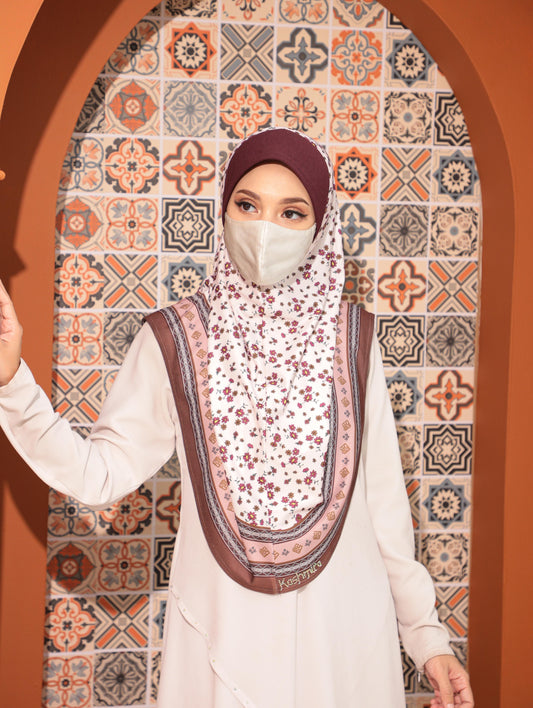 GIRLS Digital printed hijab 2708