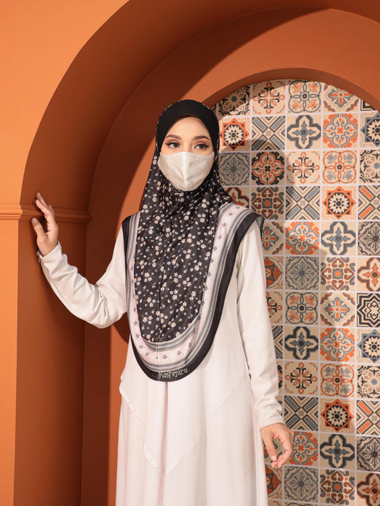 GIRLS Digital printed hijab 2708