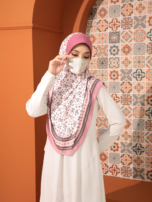 GIRLS Digital printed hijab 2708